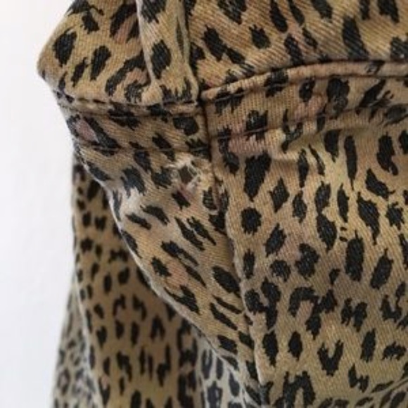 Blumarine Animal Print Jeans Jacket Size IT42 US - Picture 6 of 8